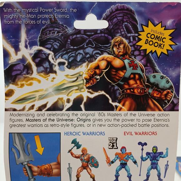 Masters of the Universe He-Man & Anti-Eternia He-Man Figures Retro Play 2021 - Picture 8 of 16